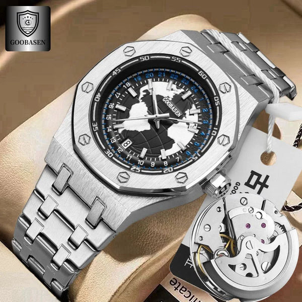 Executive Men's watch ( Glowing ) + free bracelet